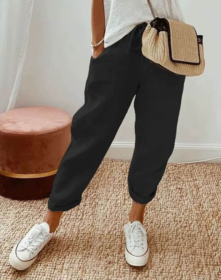 Elin linnen broek