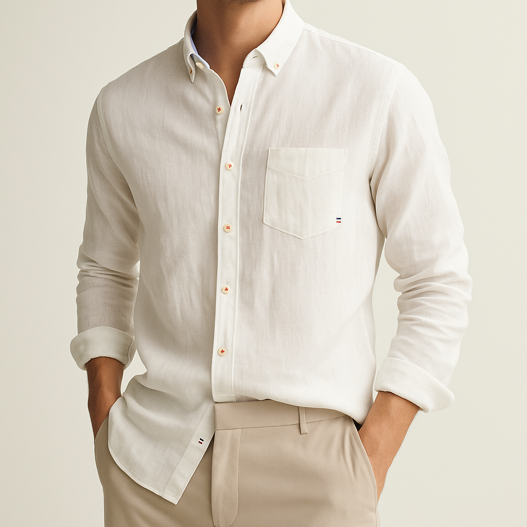 Luxonova - Saint-Tropez Linen Shirt
