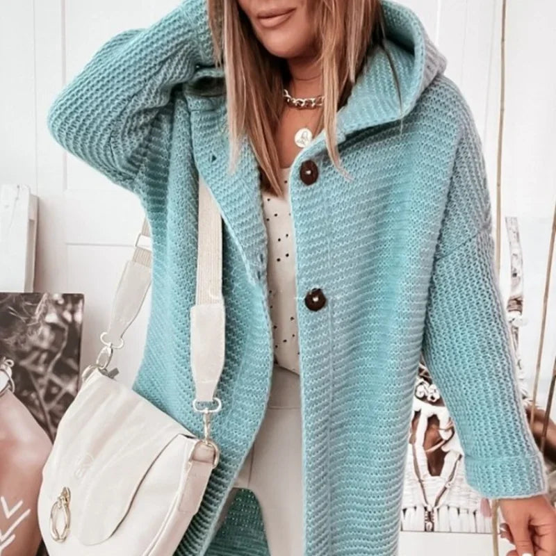 Cristina™ - Casaco de Malha Elegante