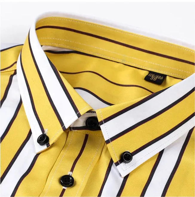 Luxonova- Casual Striped Men's Shirt