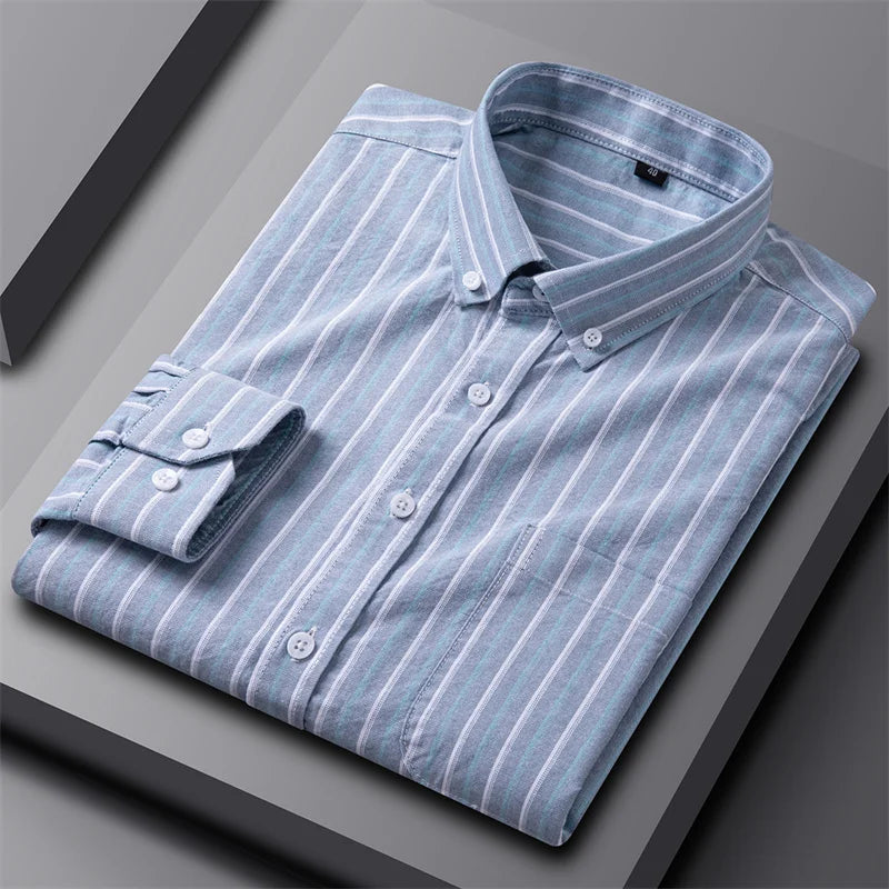 Luxonova - Men's Chic Oxford Shirt