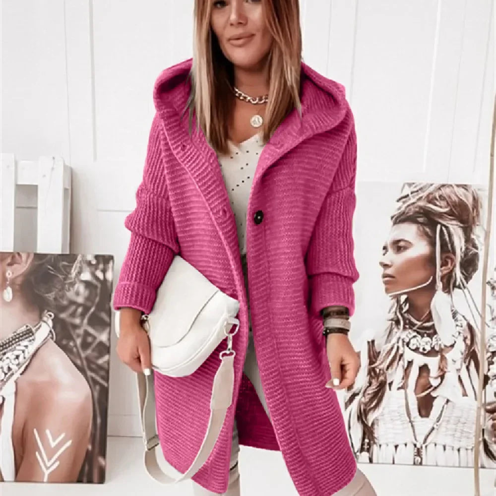 Cristina™ - Casaco de Malha Elegante