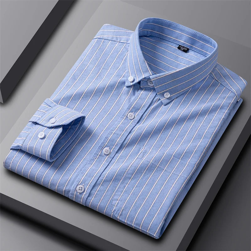 Luxonova - Men's Chic Oxford Shirt