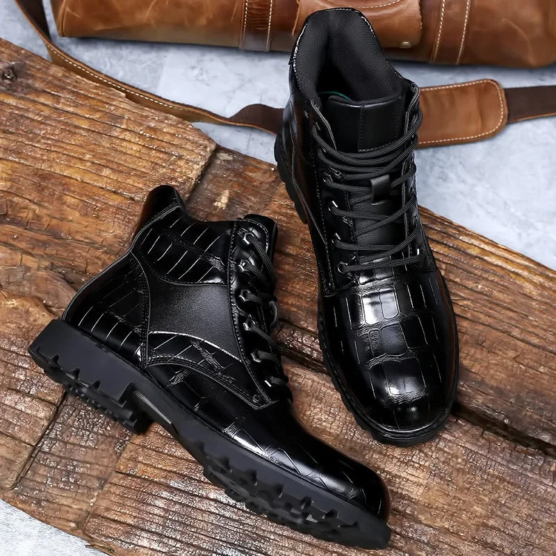Rendell™ | Botas aus Krokodilleder