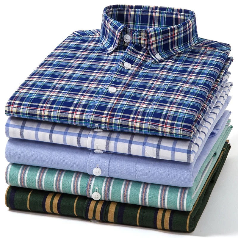 Luxonova- Cotton Oxford Shirt
