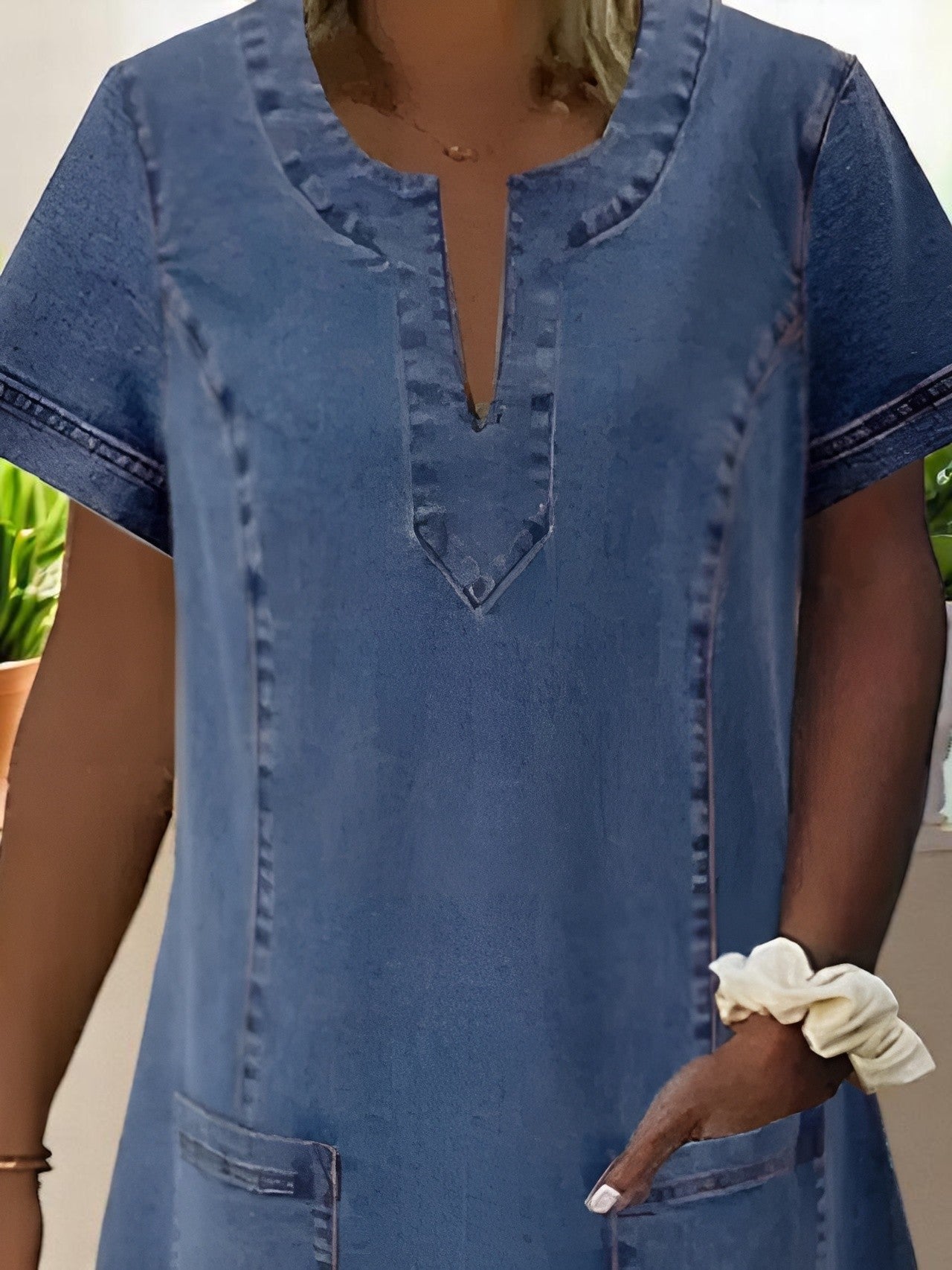 Gilja™ | Abito Casual in Denim