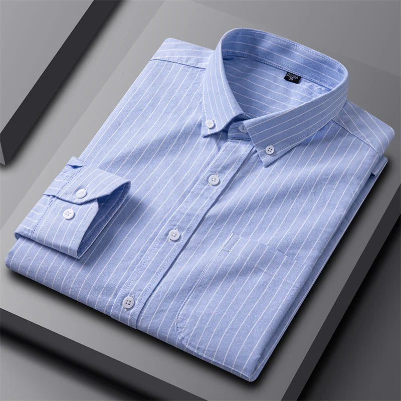 Luxonova - Men's Chic Oxford Shirt