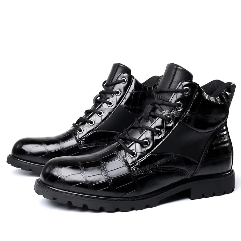 Rendell™ | Botas aus Krokodilleder