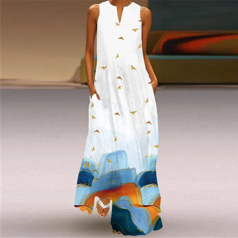 Aurelia™ - Abito A-Line Butterfly Bloom
