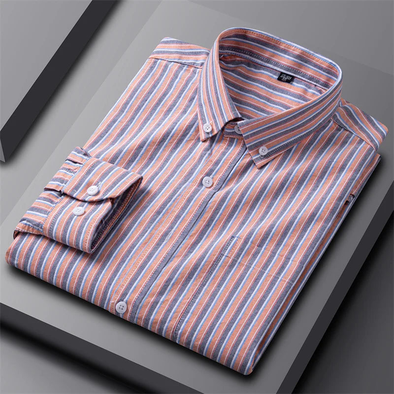 Luxonova - Men's Chic Oxford Shirt