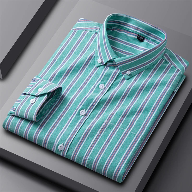 Luxonova - Men's Chic Oxford Shirt