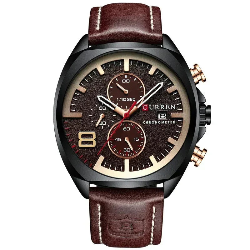 James - Waterproof Chronograph Sports Watch with Military Design
