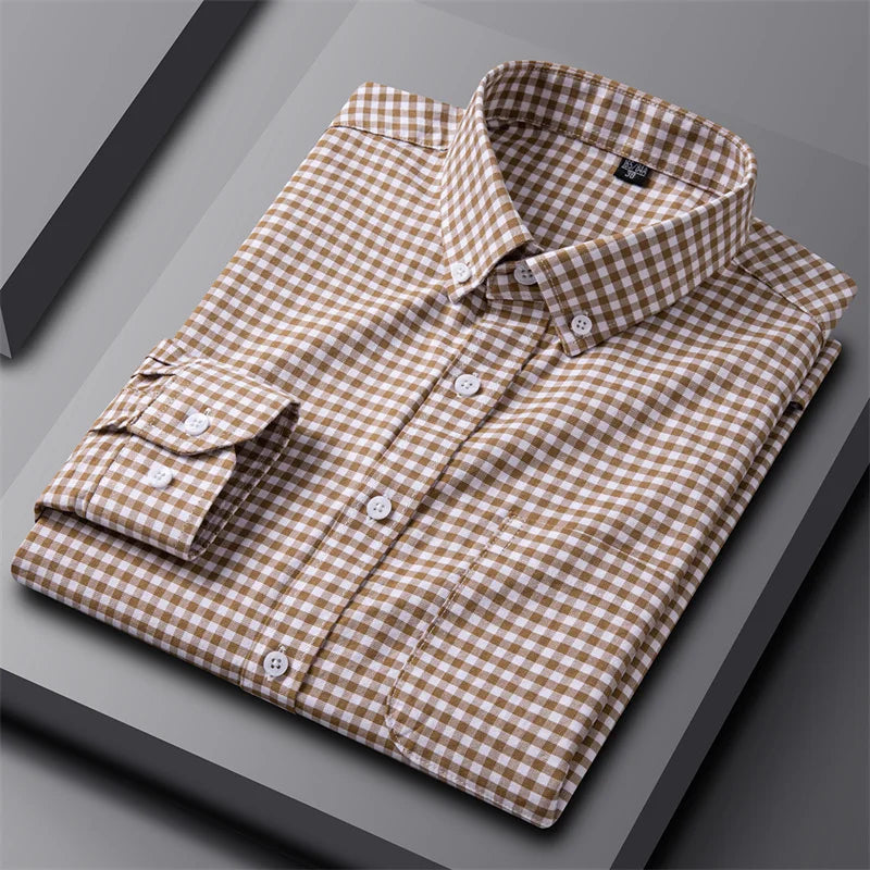 Luxonova - Men's Chic Oxford Shirt