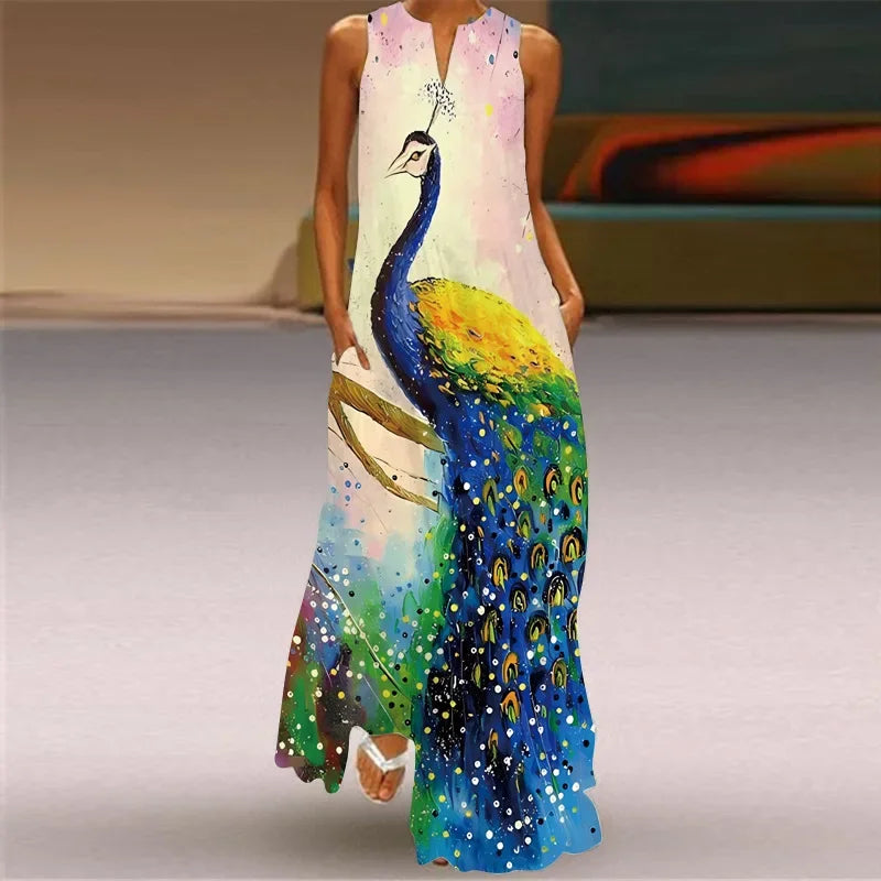 Aurelia™ - Abito A-Line Butterfly Bloom