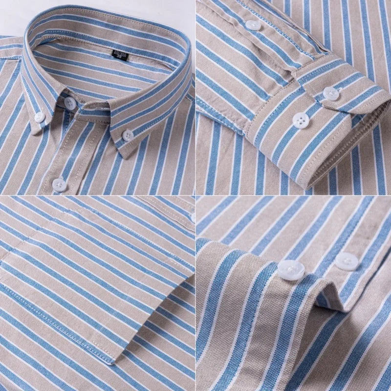 Luxonova - Men's Chic Oxford Shirt