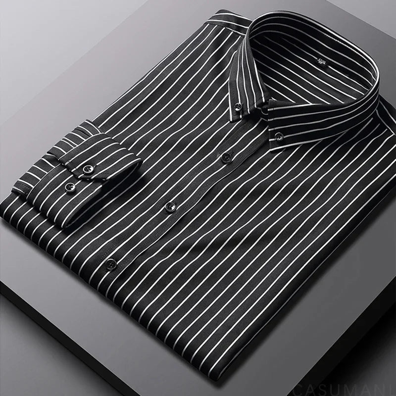 Luxonova- Casual Striped Men's Shirt