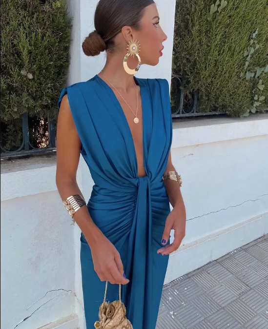 Soriana| Abito plissé elegante