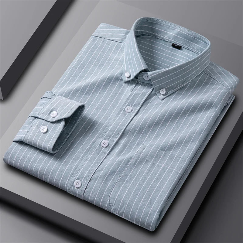Luxonova - Men's Chic Oxford Shirt