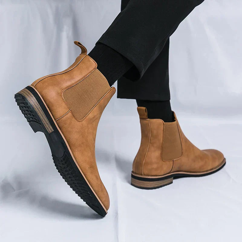 Kayden™ | Chelsea Leather Boots