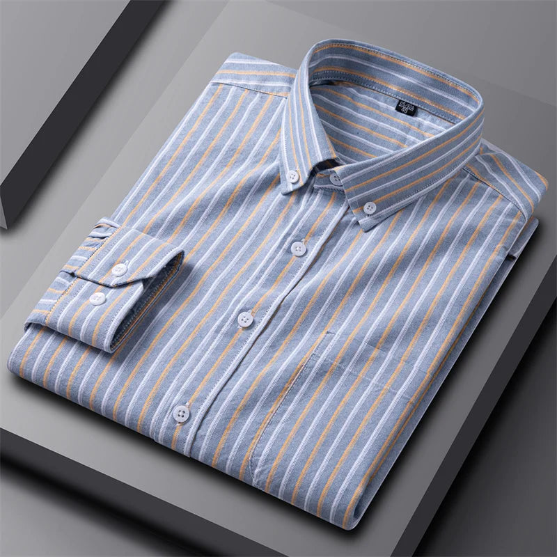 Luxonova - Men's Chic Oxford Shirt