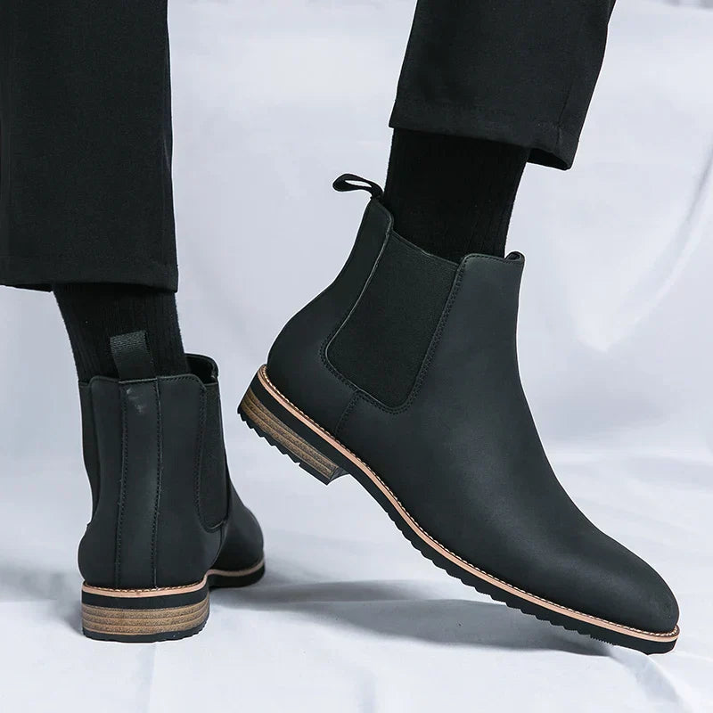 Kayden™ | Chelsea Leather Boots