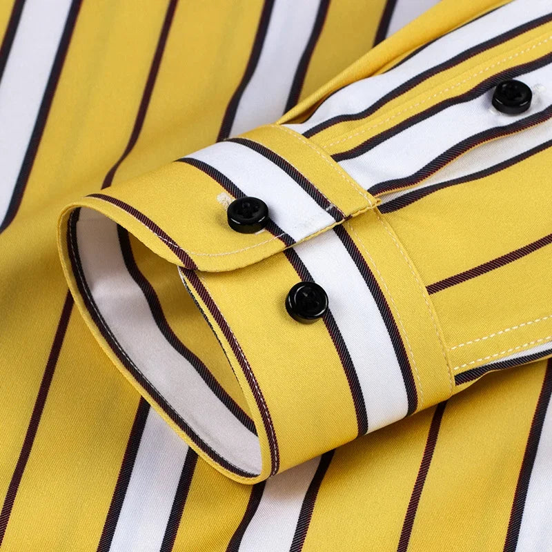 Luxonova- Casual Striped Men's Shirt