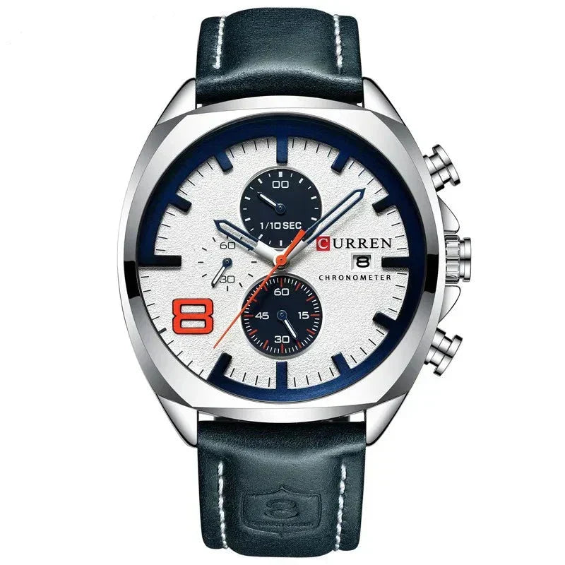 James - Waterproof Chronograph Sports Watch with Military Design