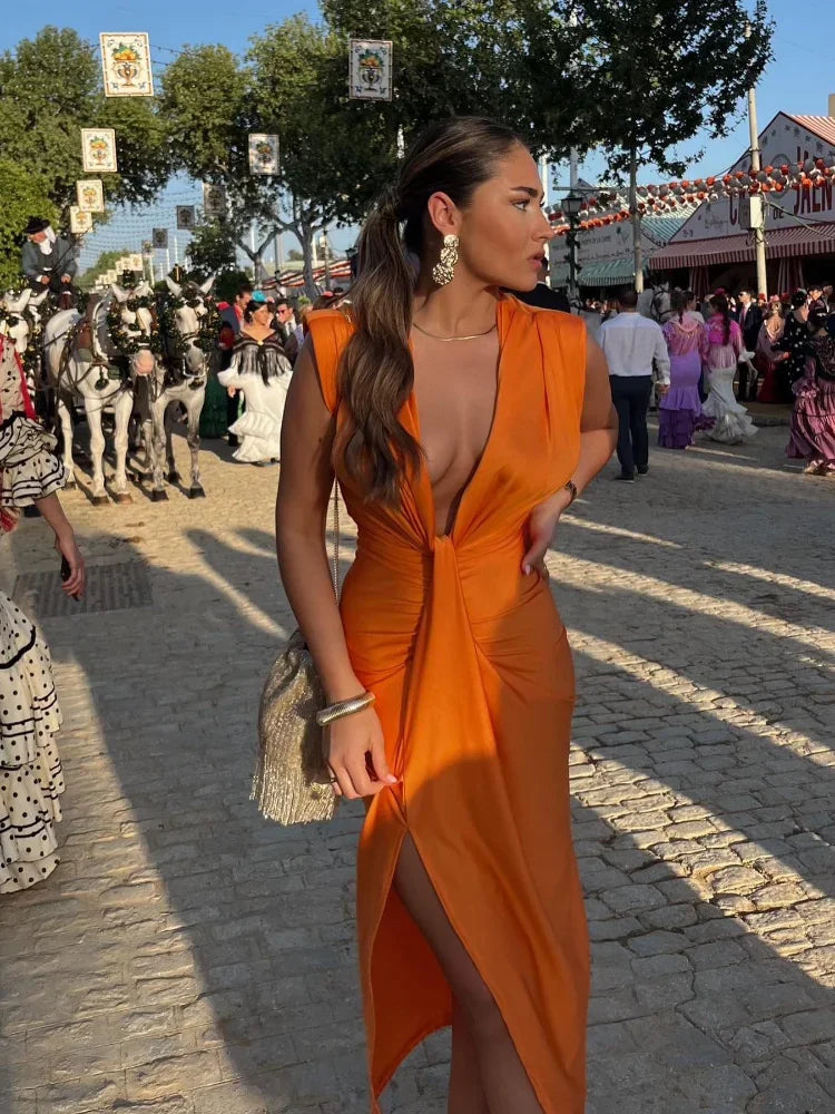Soriana| Abito plissé elegante