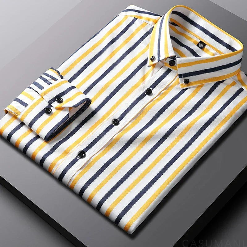 Luxonova- Casual Striped Men's Shirt