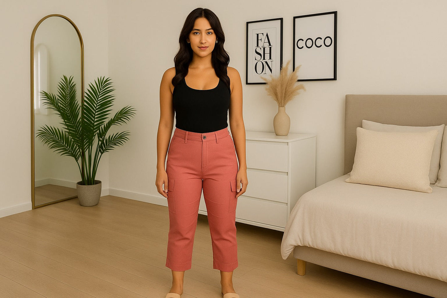 Nina™ Capri Cargo Shorts for Women