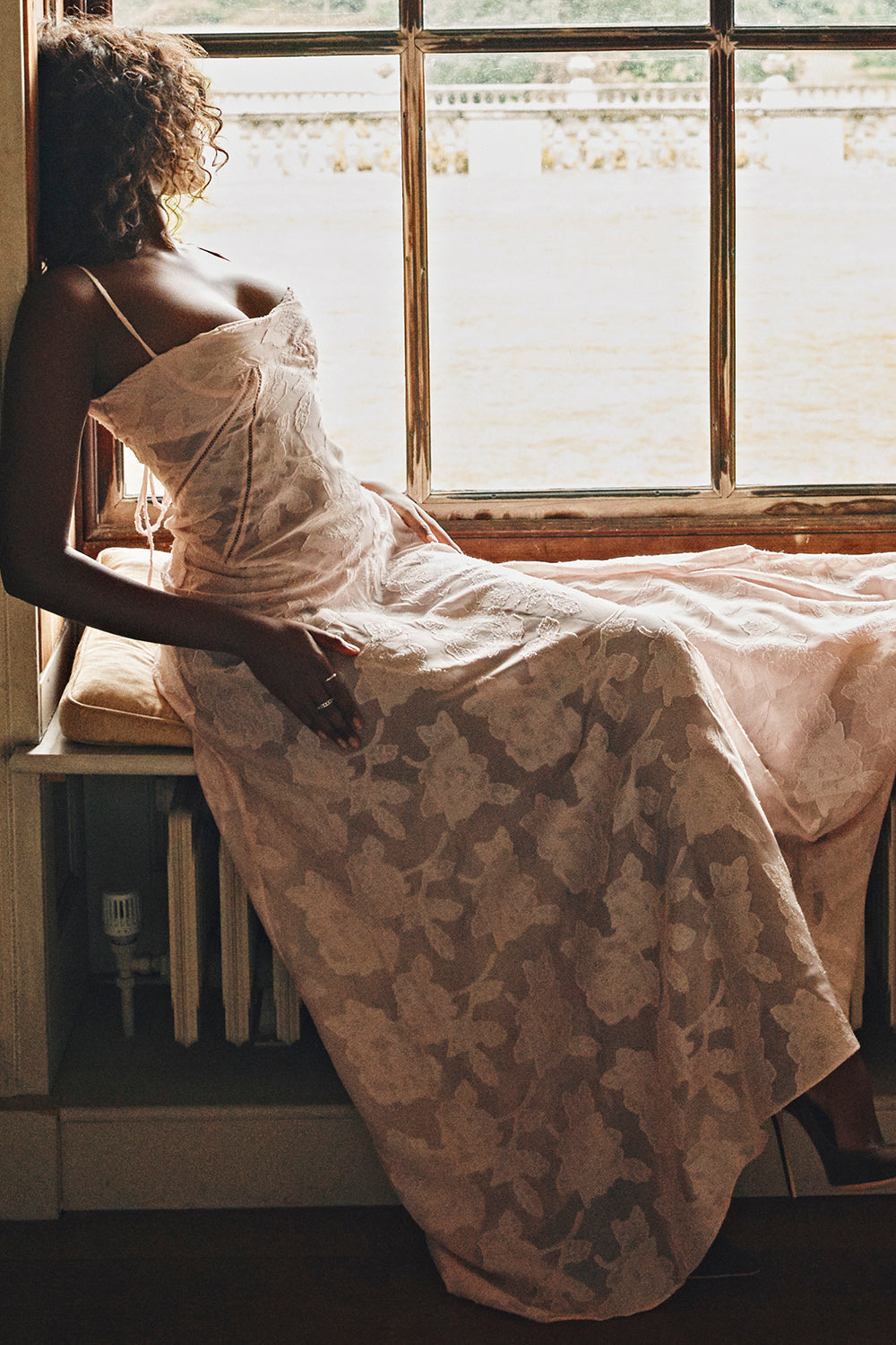 Pauletteâ„¢ | Elegante Abito Lungo con Corsetto