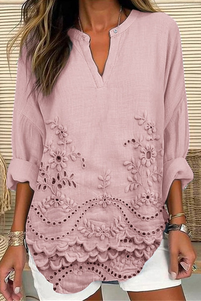 Blusa Coastal Bloom