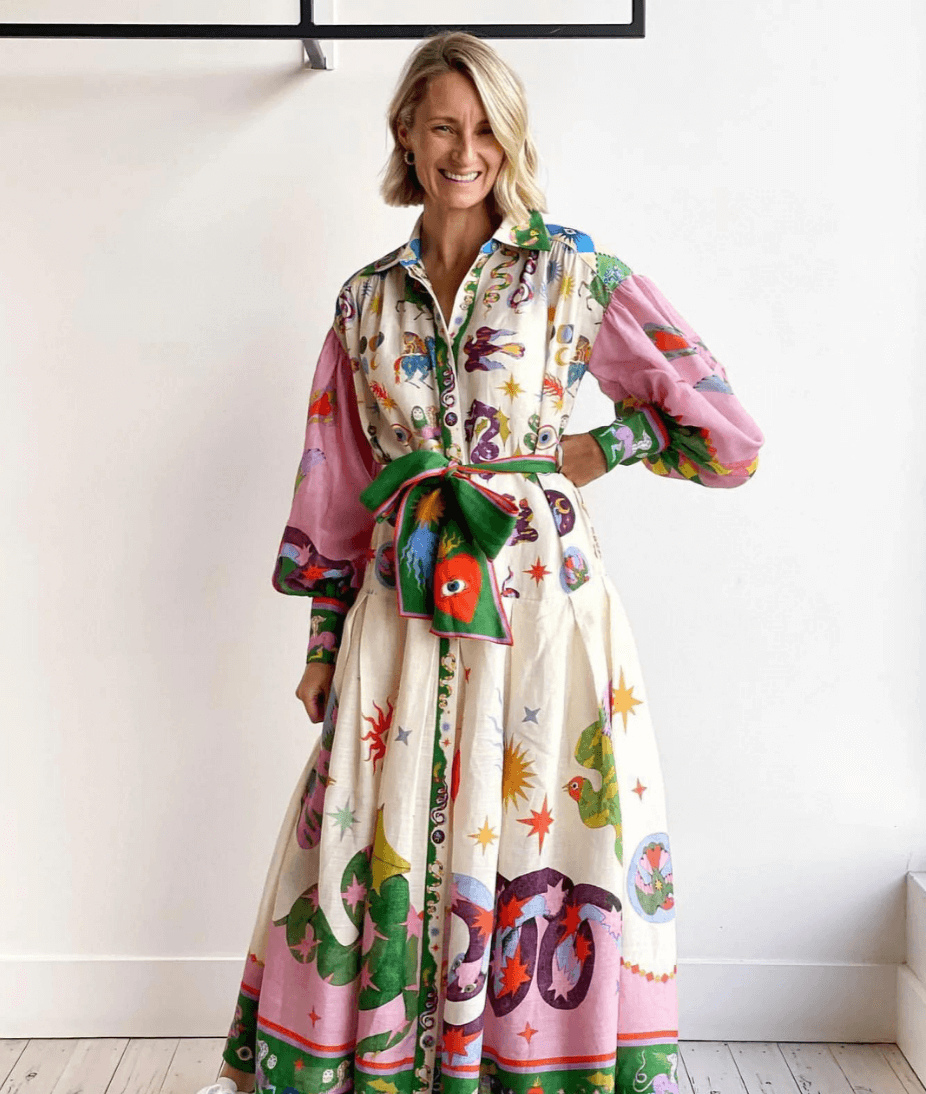 Dorthe™ | Elegante Maxi Dress Italiano