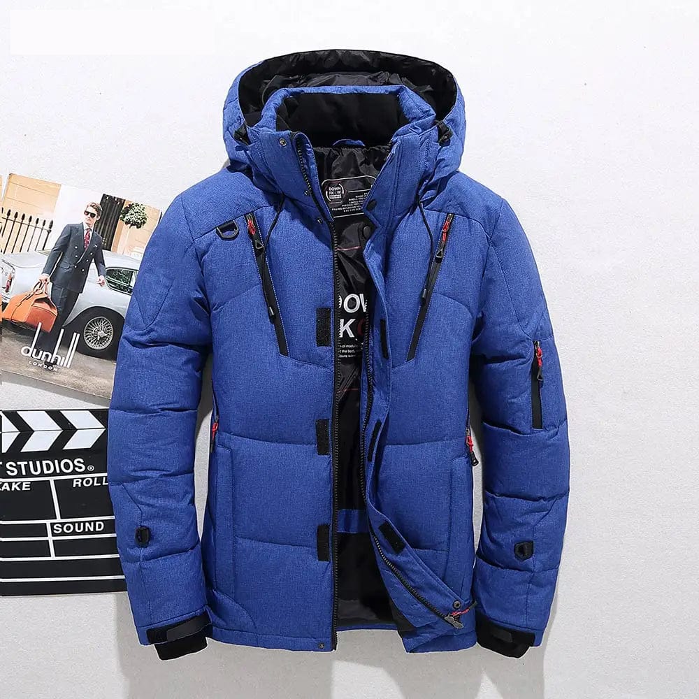 Deman™ - Mountain East Casaco Puffer de Plumas