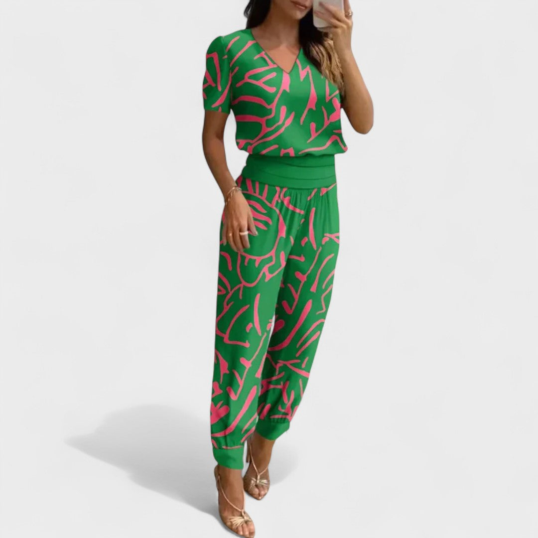 Margarida™ - Macacão elegante para senhora