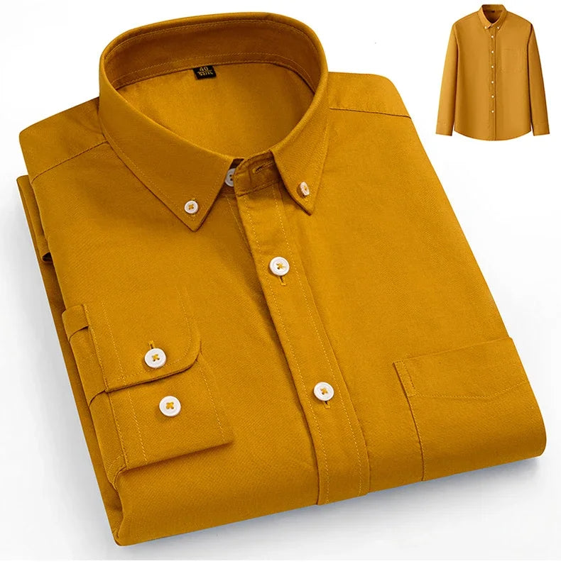 Luxonova- Cotton Oxford Shirt