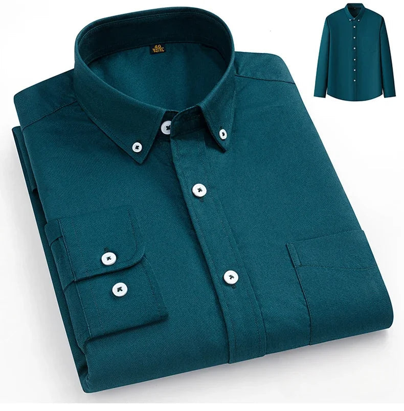 Luxonova- Cotton Oxford Shirt