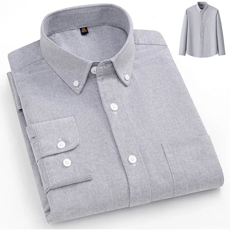 Luxonova- Cotton Oxford Shirt