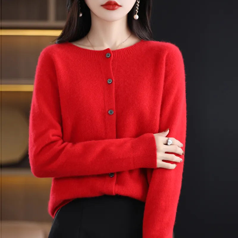 Alira™ | Cardigans em lã merino