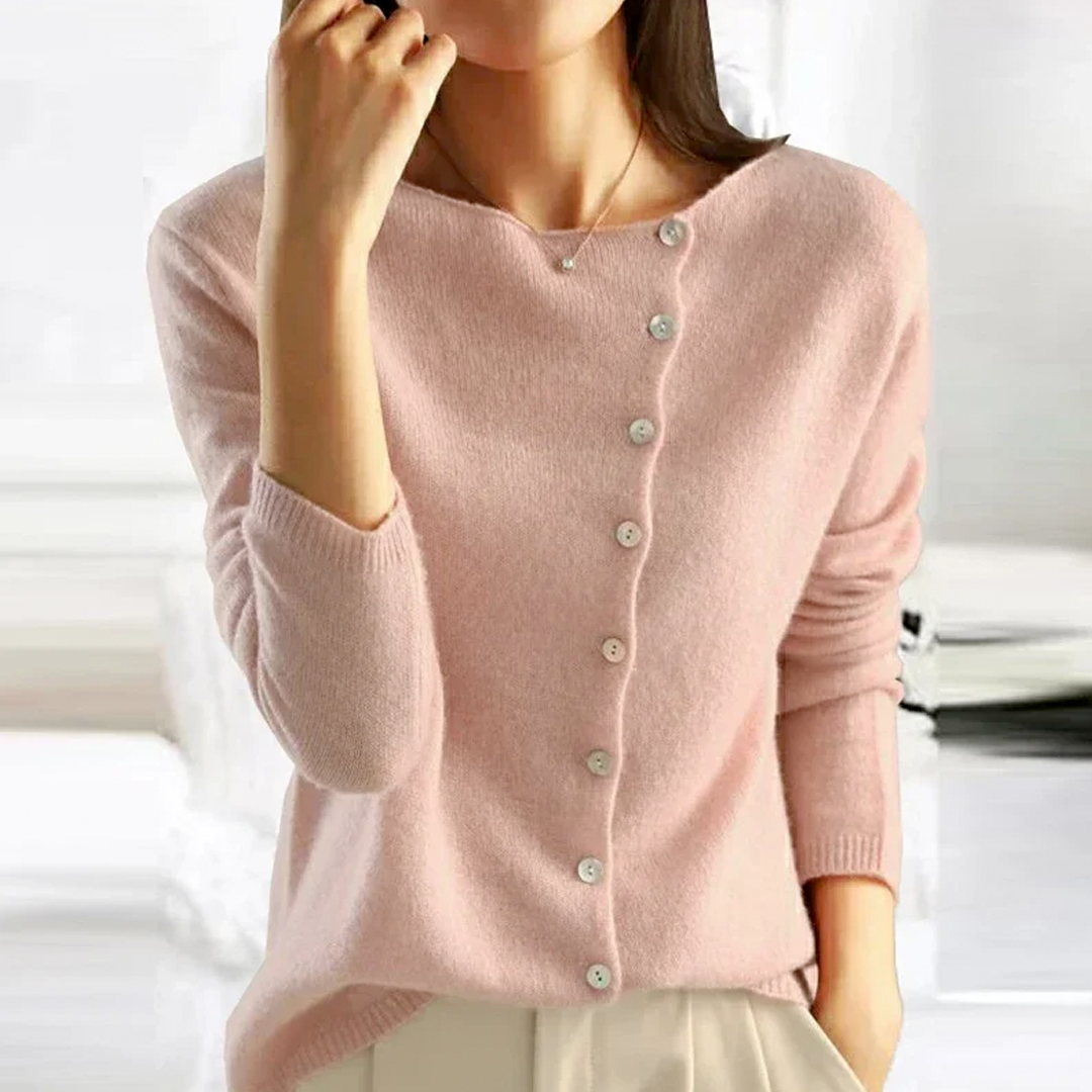 Gia™ | Elegant cardigan with buttons