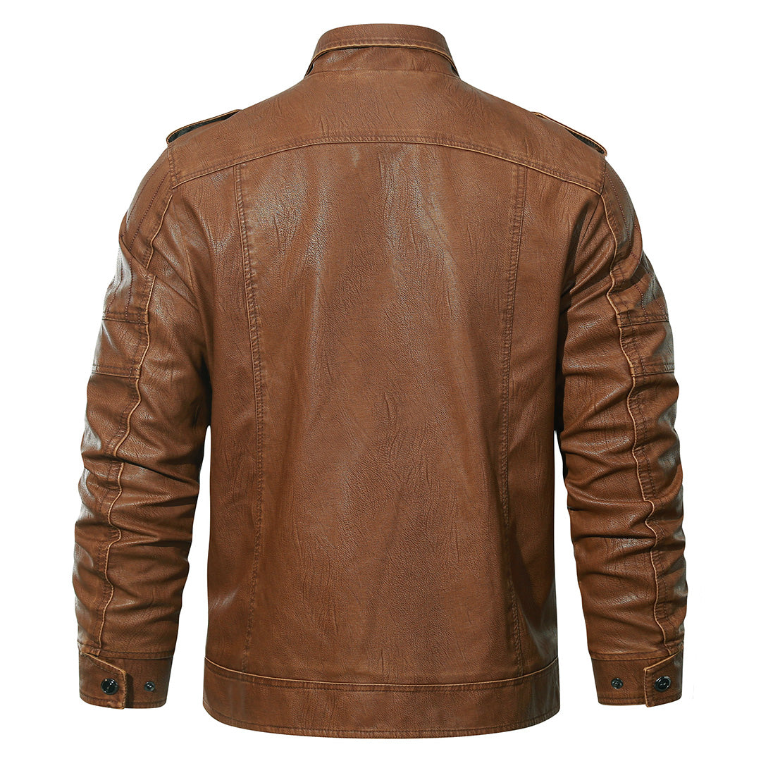 Casaco Biker em Fleece