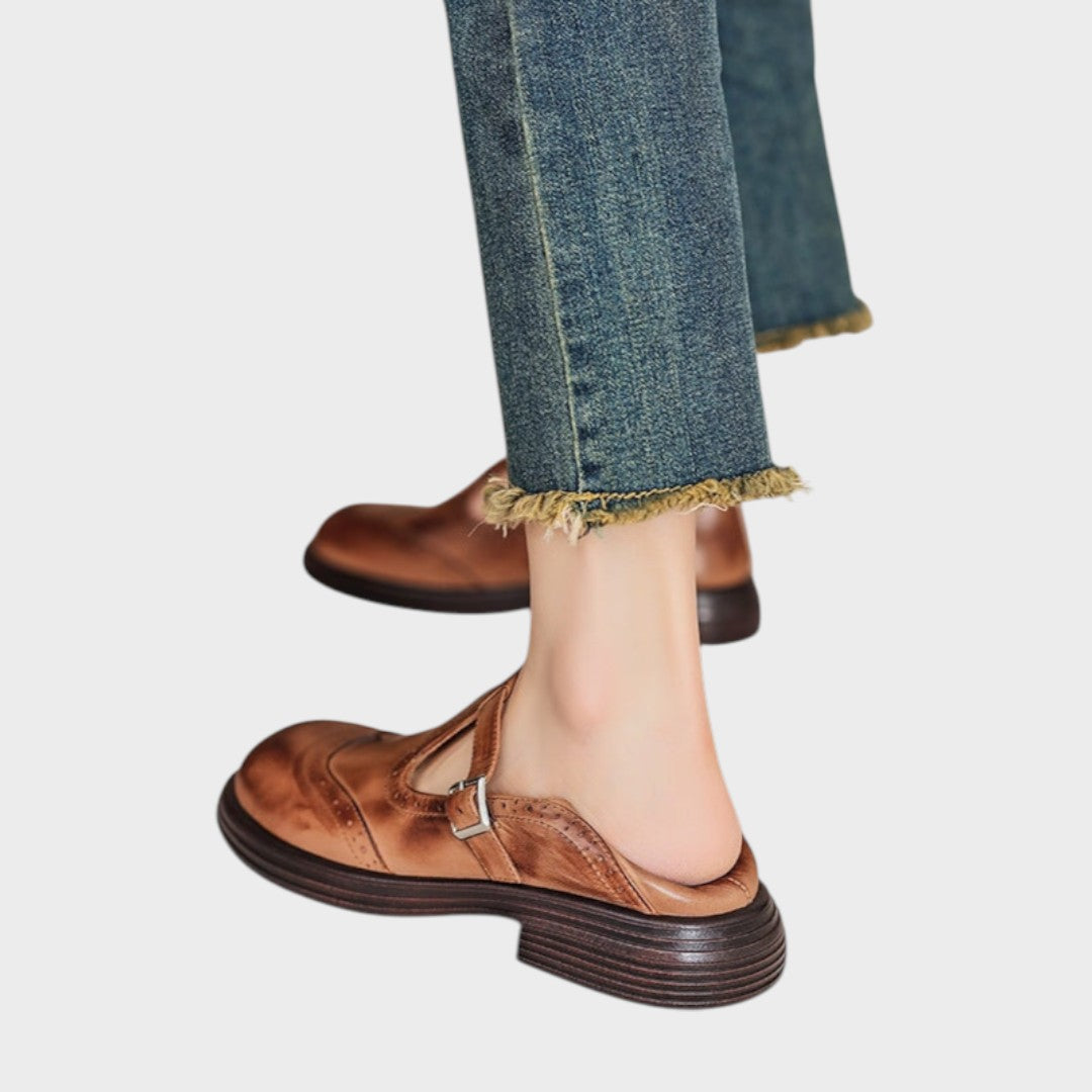 Alexandra™ - Sapatos elegantes em pele