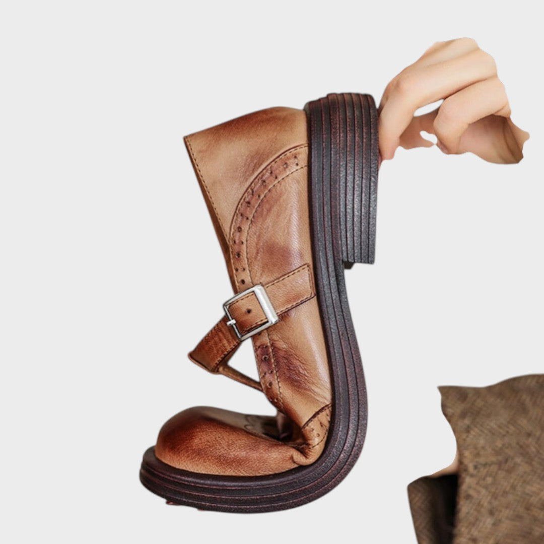 Alexandra™ - Sapatos elegantes em pele