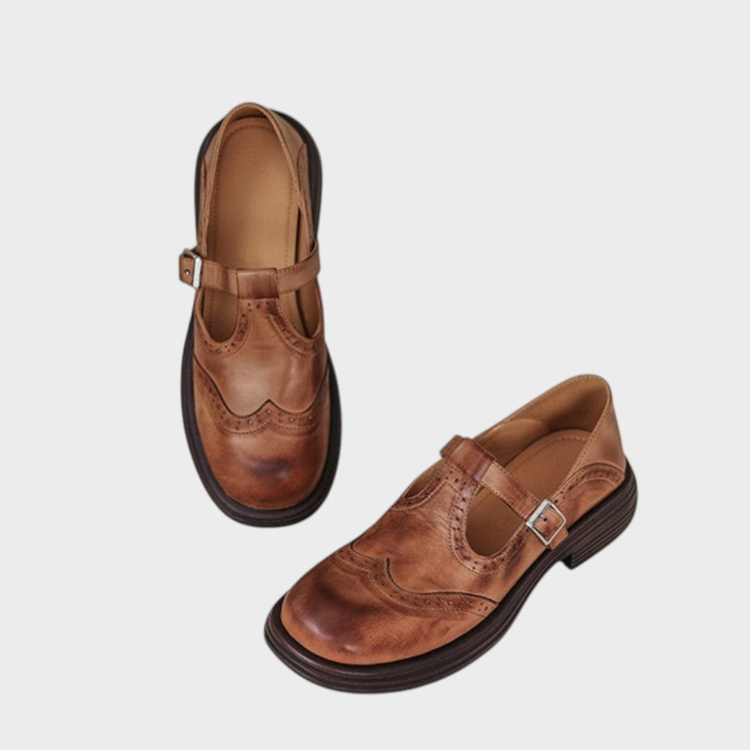 Alexandra™ - Sapatos elegantes em pele