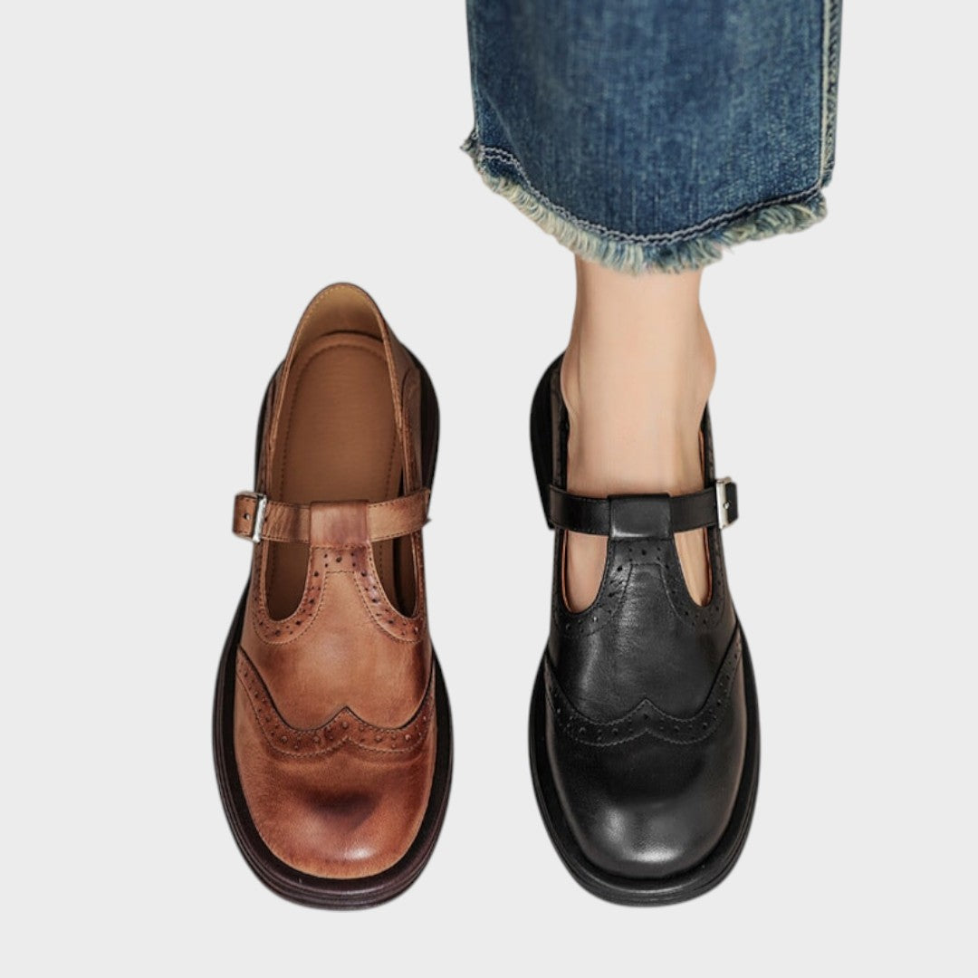 Alexandra™ - Sapatos elegantes em pele