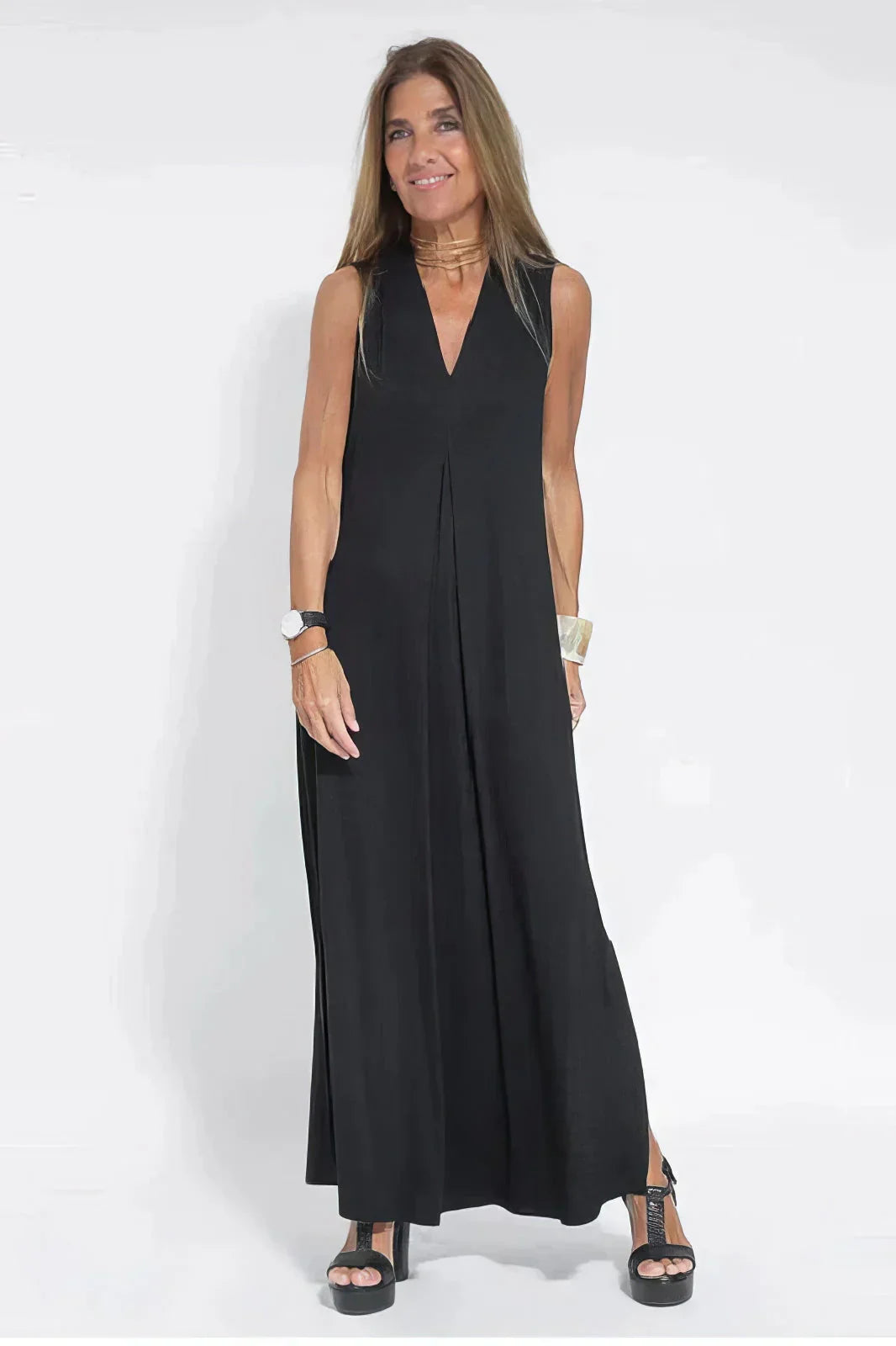 Nicole™ | Elegante Maxiabito con Cardigan Abbinato