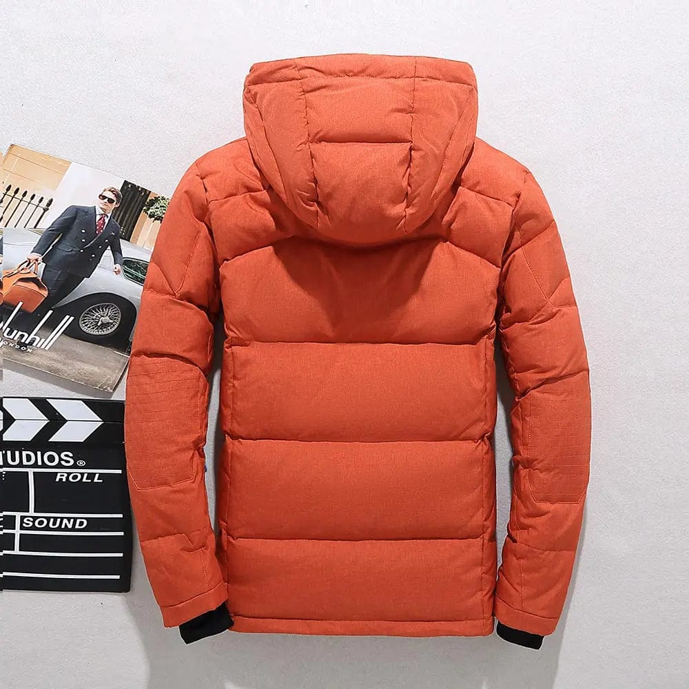 Deman™ - Mountain East Casaco Puffer de Plumas