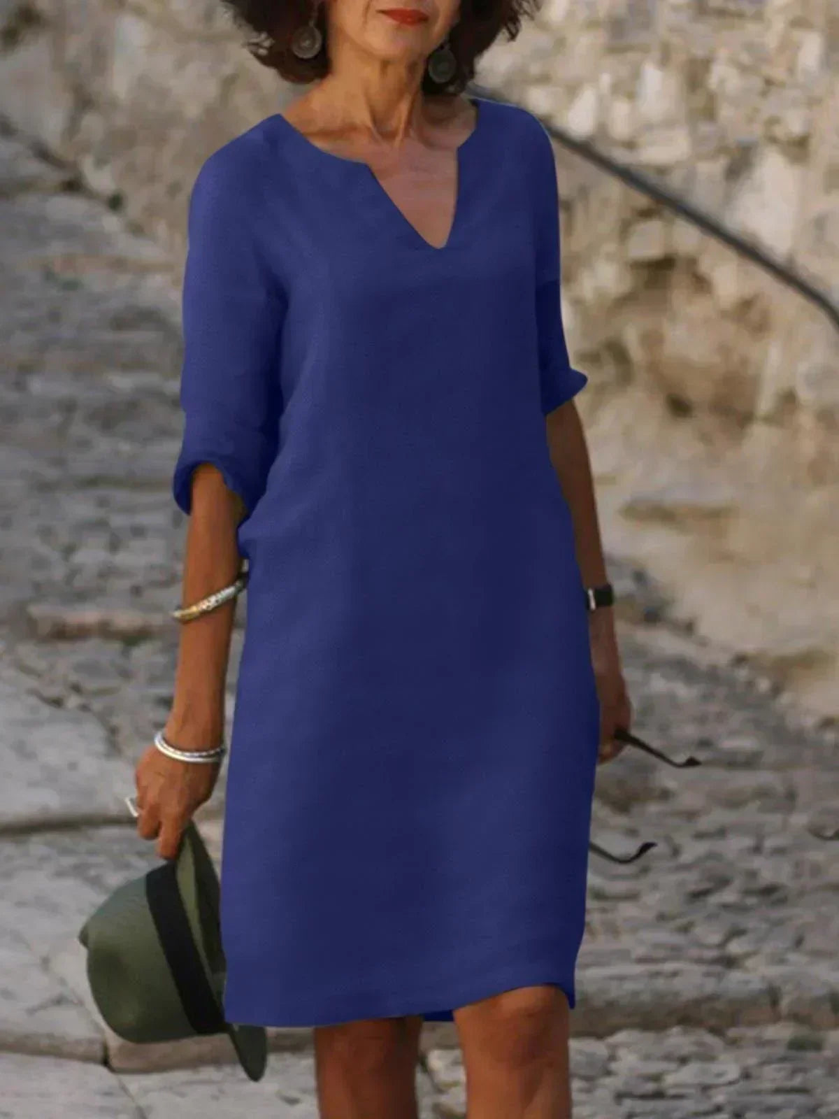 Beatriceâ„¢ | Abito Elegante con Raffinata Scollatura a V