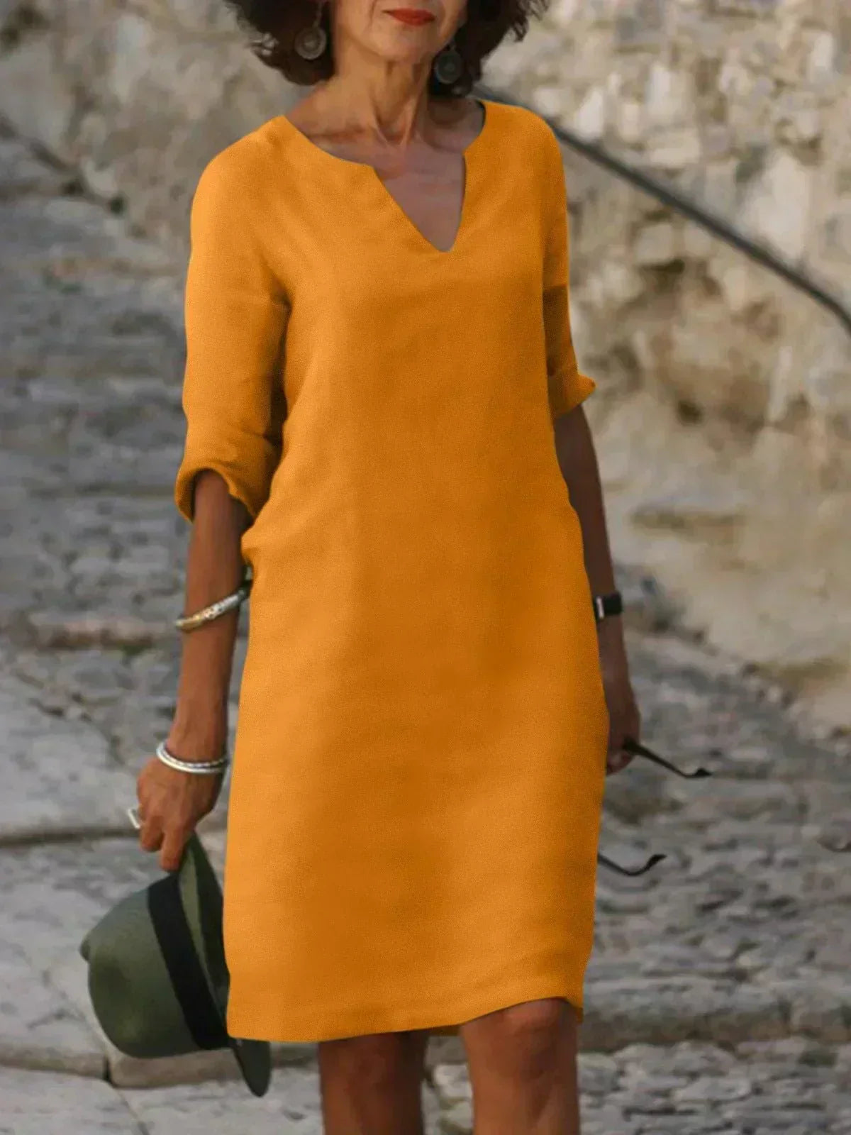 Beatriceâ„¢ | Abito Elegante con Raffinata Scollatura a V