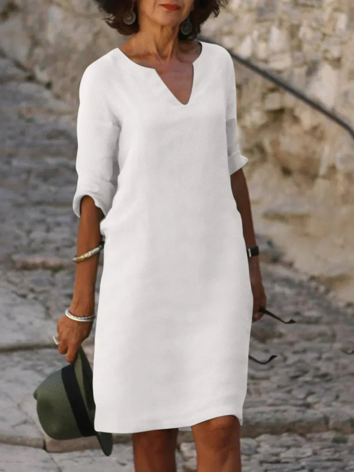 Beatriceâ„¢ | Abito Elegante con Raffinata Scollatura a V